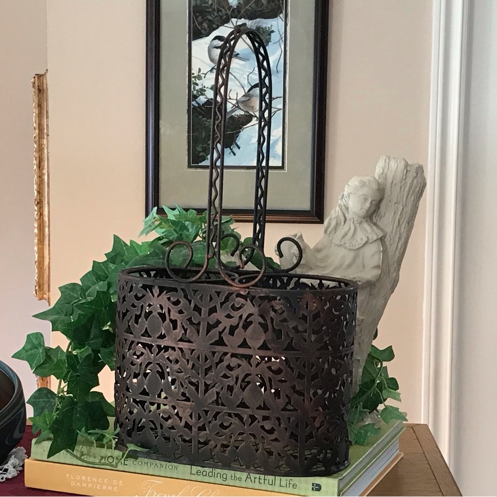 🍷Weathered Rustic Look Wine Caddy🍷